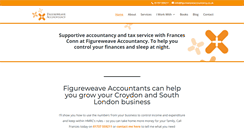 Desktop Screenshot of figureweaveaccountancy.co.uk